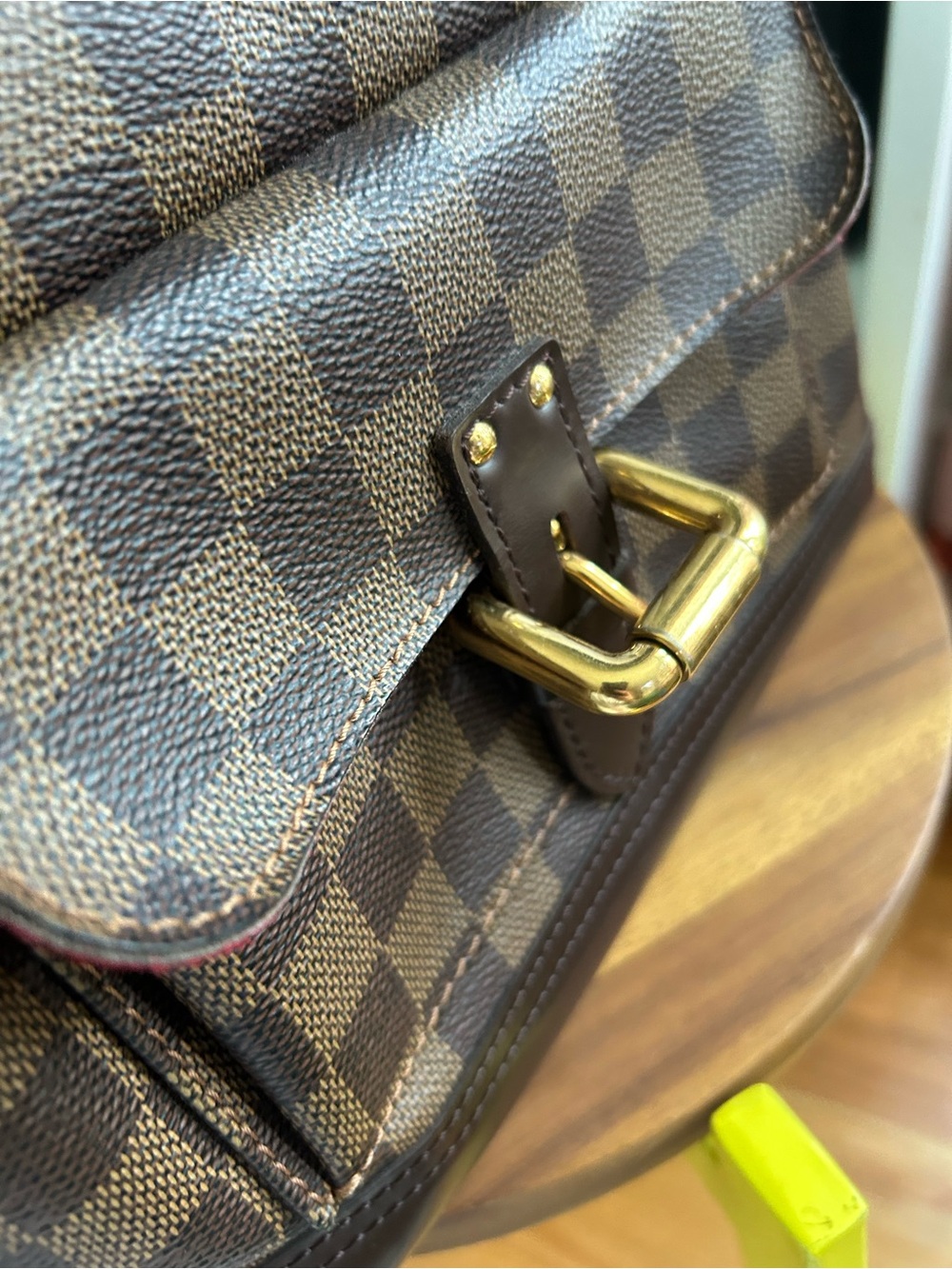 Louis Vuitton Damier Knightsbridge Bag - Needs Repair - Picture 5 of 12